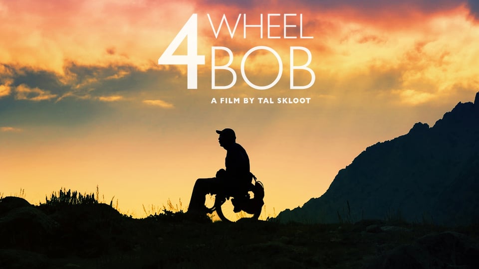 Still image from video 4 Wheel Bob: The First Wheelchair Hiker to Cross Kearsarge Pass