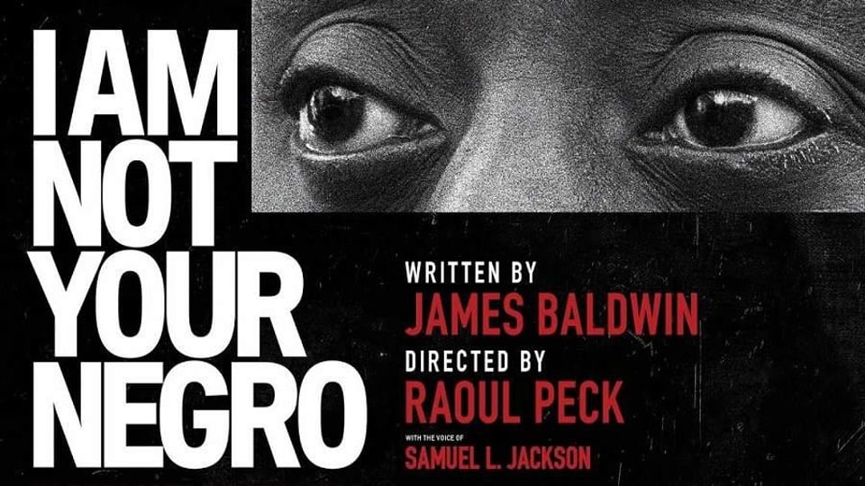 James Baldwin's eyes and the title of the film