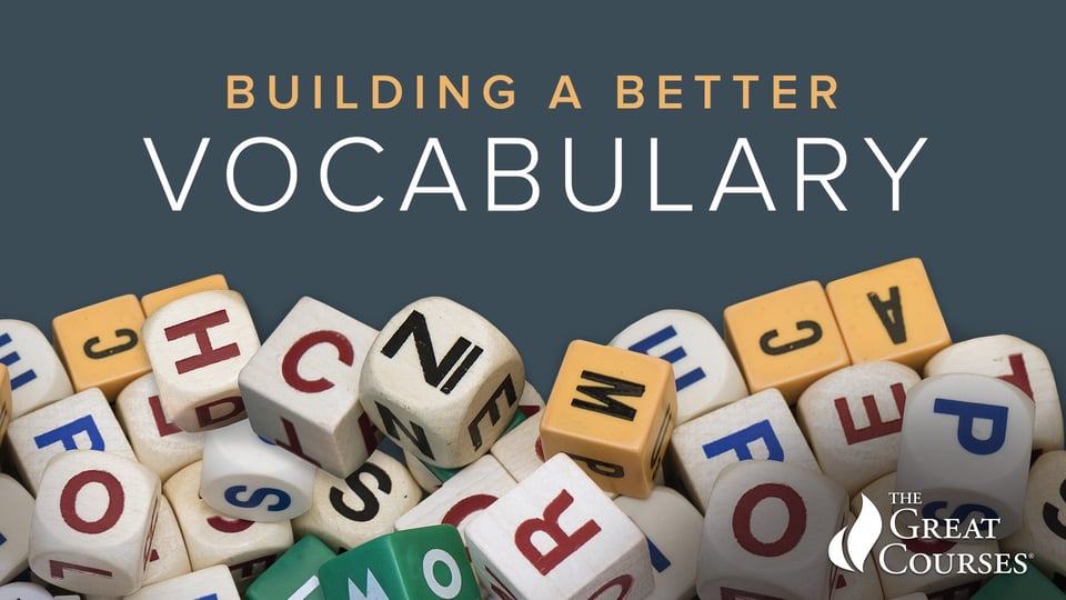 Still image from video series Building a Better Vocabulary