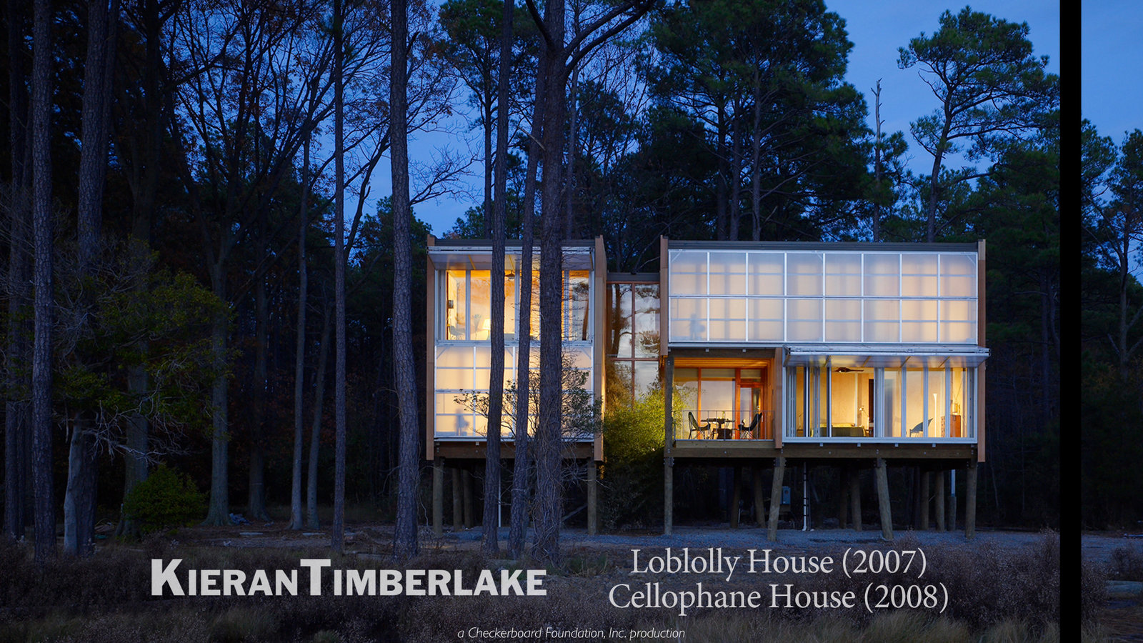 KieranTimberlake - Loblolly House (2007) and Cellophane House (2008)