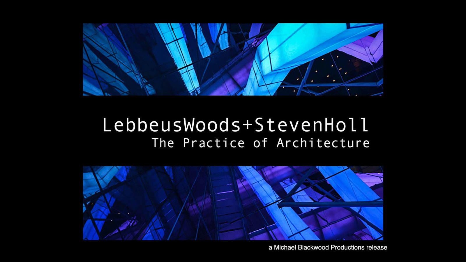 Lebbeus Woods + Steven Holl - The Practice of Architecture