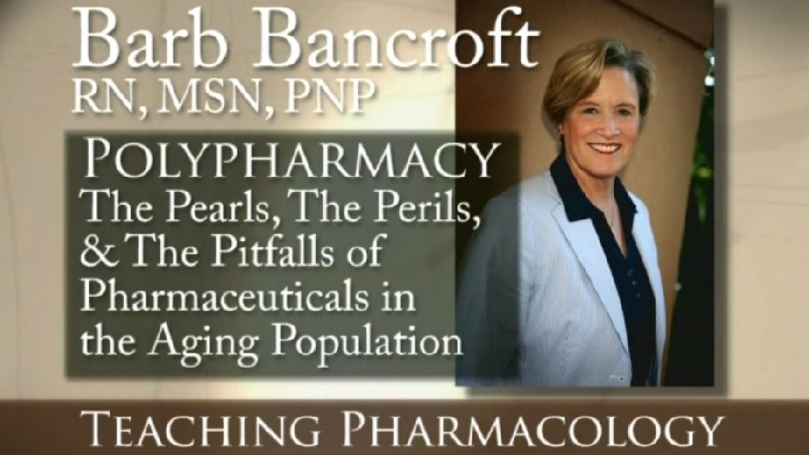 Polypharmacy - Pharmaceuticals in the Aging Population
