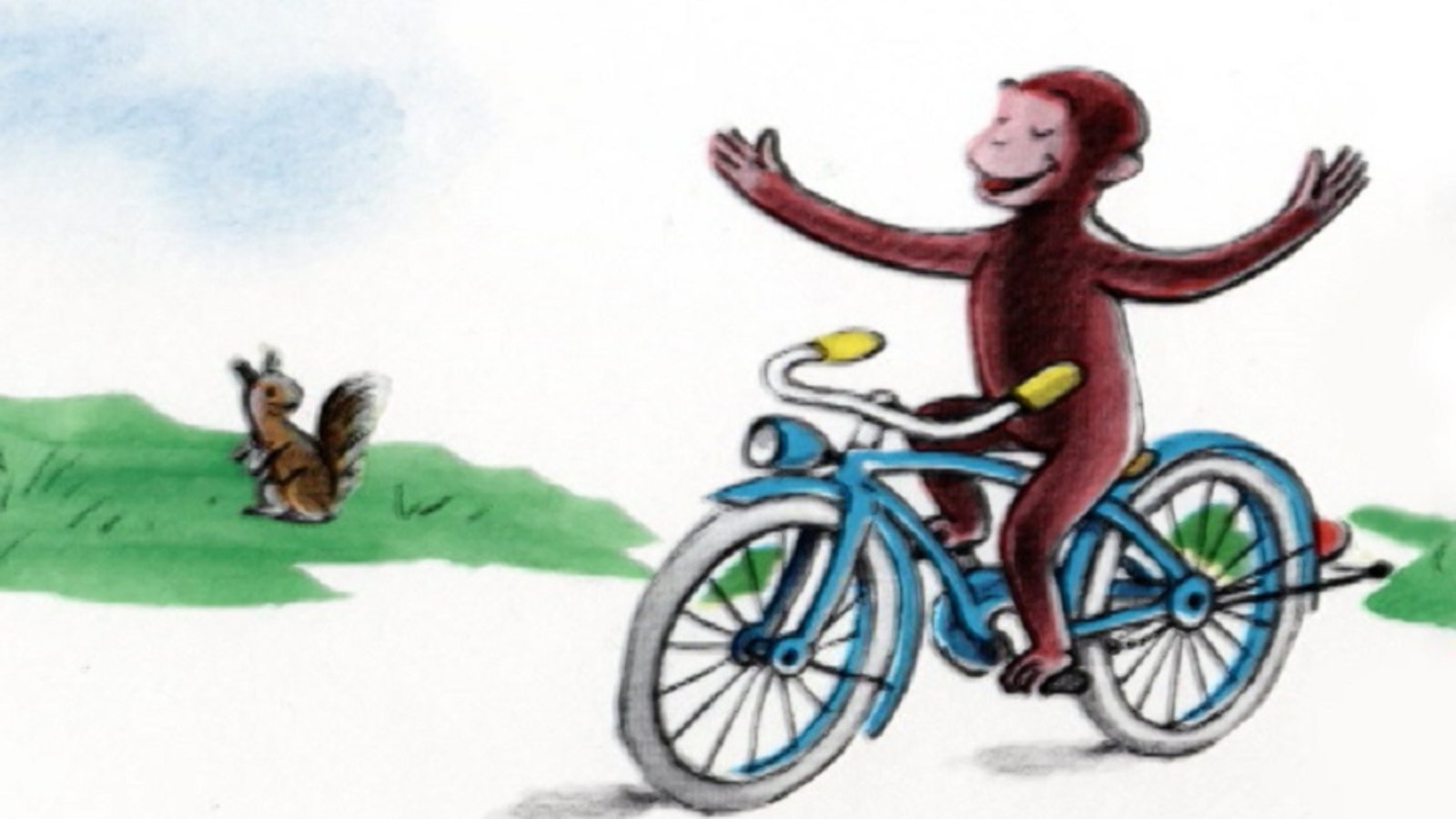 Curious George Rides A Bike
