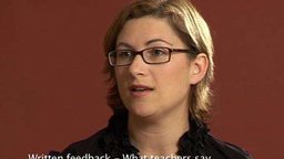 Written Feedback: What Teachers Say (Primary)
