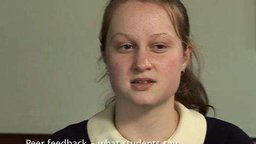 Peer Feedback: What Students Say (Secondary)