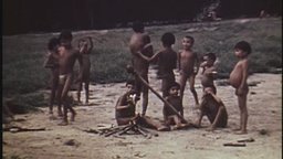 Children Roasting Meat