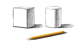 Linear Perspective: Ellipses and Pattern