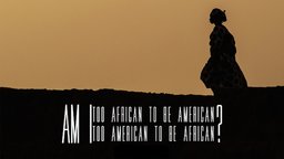 Am I Too African to be American? Too American to be African?