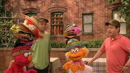 Elmo and Zoe's Hat Contest