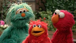 Elmo Finds a Baby Bird